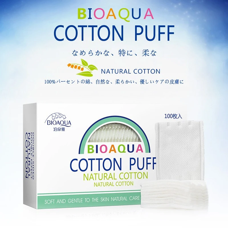BIOAQUA 100 шт хлопковые салфетки для макияжа инструменты лаки ногтей удаления