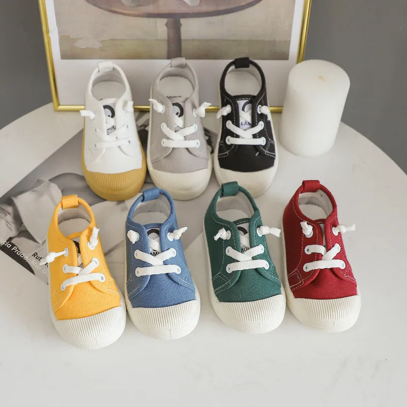 

New Fashion Children Canvas Shoes Girls A lazy person's Children's shoes Korean edition board boy's shoes SH19023