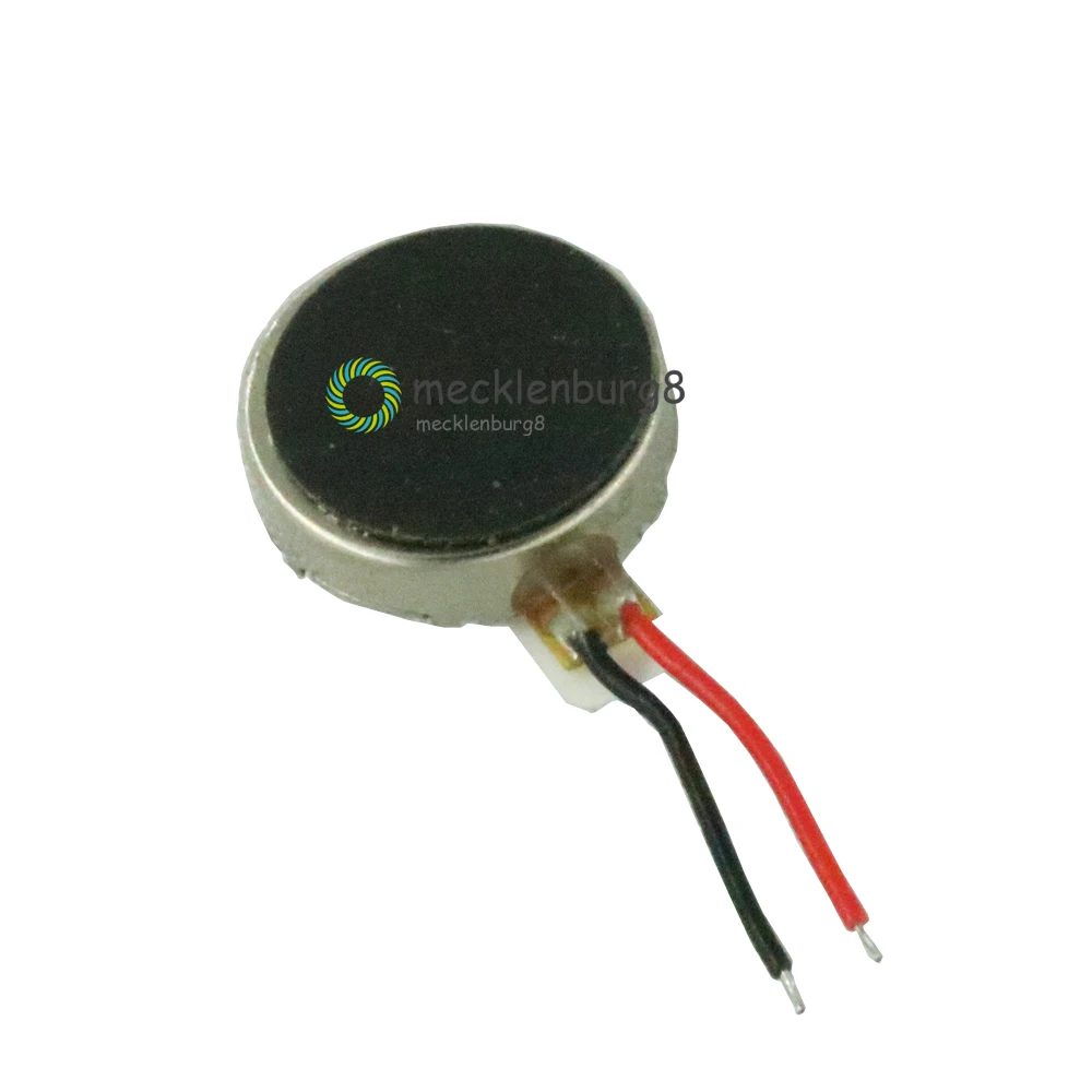 2 шт. Плоский вибрирующий микро двигатель постоянного тока 3 в 8 мм для пейджера и