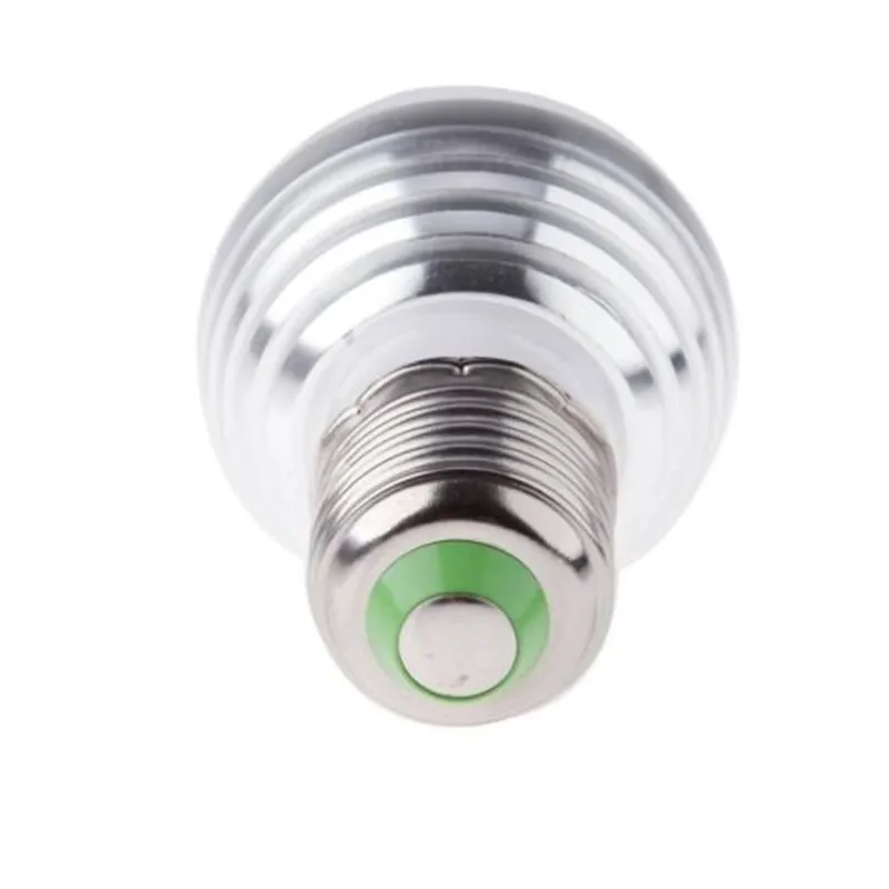10 шт./лот AC85 265V E27 RGB Светодиодная лампа 16 цветов Волшебная светодиодная Ночная с