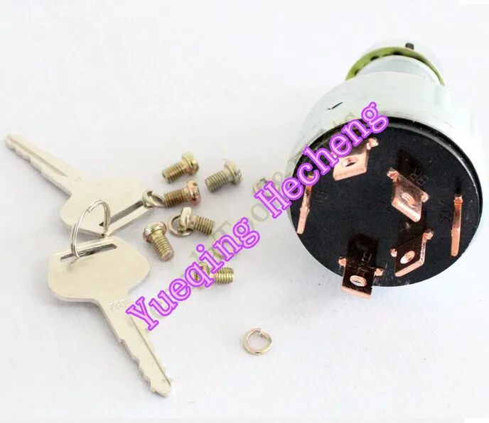 

6 Terminal Wire Ignition Starter Switch W/2 Keys For PC200-2/3/5