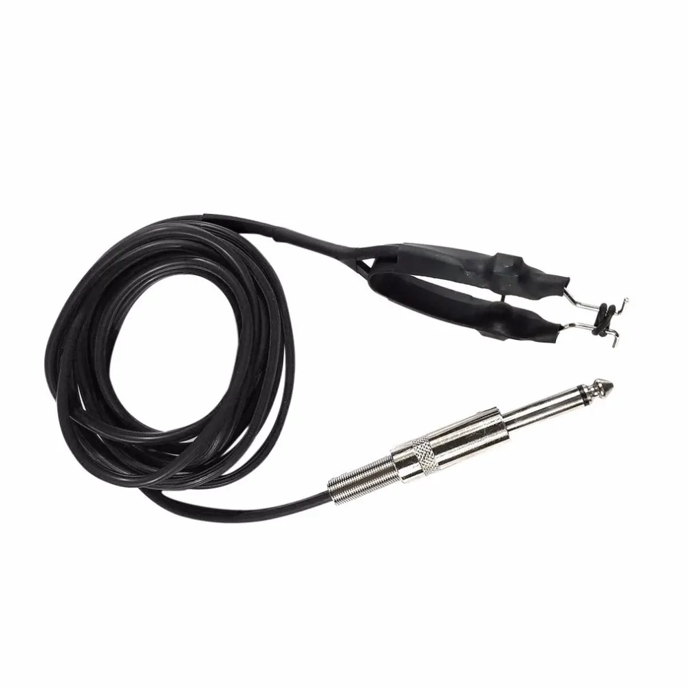 1 шт. RCA 2 М Силиконовый блок питания для татуировки крючок линия шнур с зажимом