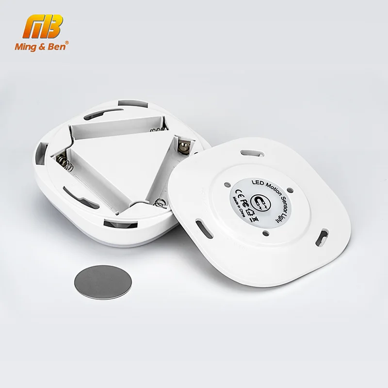 4PCS LED Night Light Smart PIR Motion Sensor Lamp 10leds Activated Wall Auto On Off Magnetic Force For Baby Sleeping | Лампы и