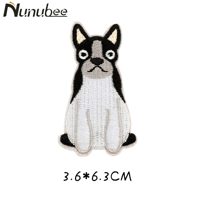 Nunubee 1 шт. DIY Домашние животные нашивки в форме собак для одежды вышивка патч