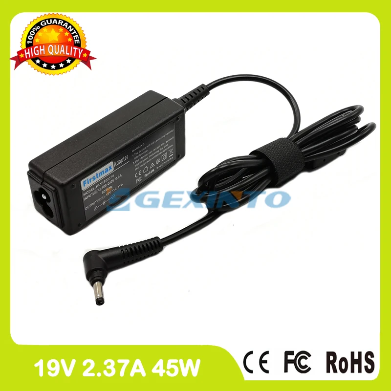 19V 2.37A Ноутбук ac адаптер питания PA5072E-1AC3 PA5192U-1ACA для Toshiba Thrive WT310 WT310/C планшетный ПК