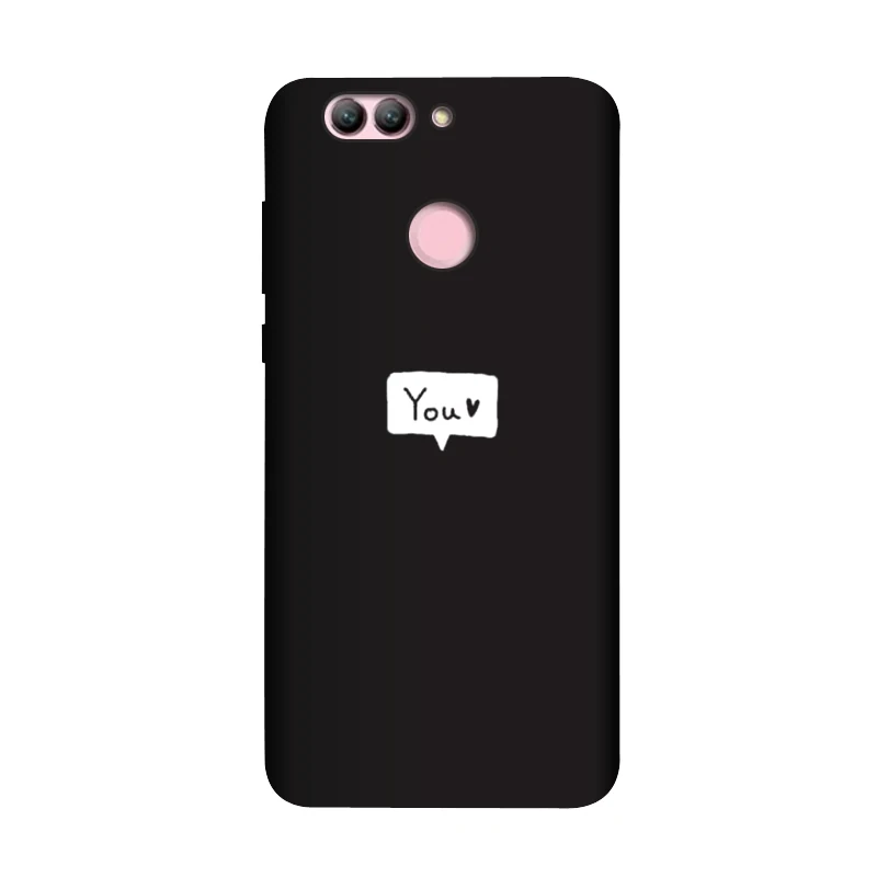 QAQsam 5.5&quot Soft Silicone For Huawei Nova 2 Plus Case Cover Painting Matte Phone Cases Funda | Мобильные телефоны и