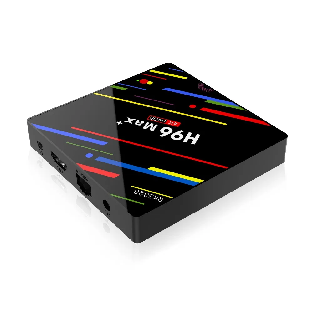H96 Max plus Smart TV box Android 8 1 IPTV поддерживает 4 K Гб di RAM 32 64 ROM wiFi 2 4G/5G & BT Box pk X96|ТВ-приставки и