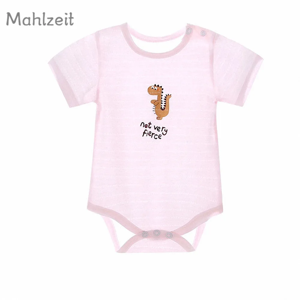 Новые летние крутые ползунки для маленьких мальчиков и девочек цельный