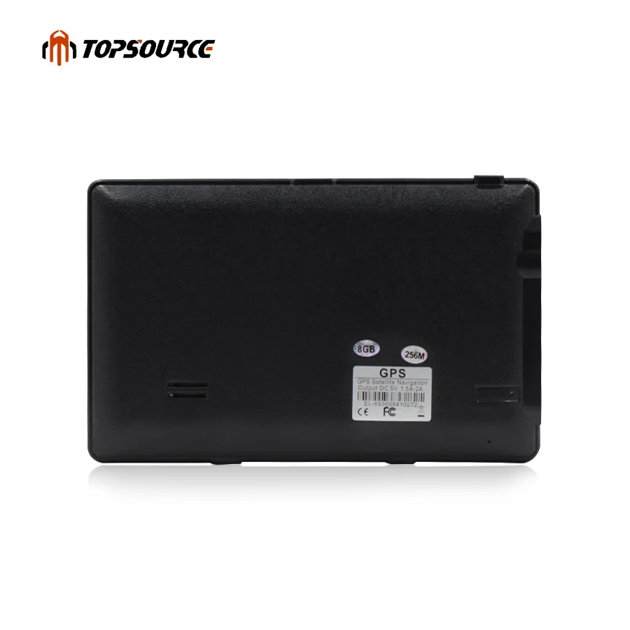 TOPSOURCE 7 дюймов HD Автомобильный GPS навигатор WinCE 6 0 FM 8 ГБ грузовик Sat Nav Бесплатная