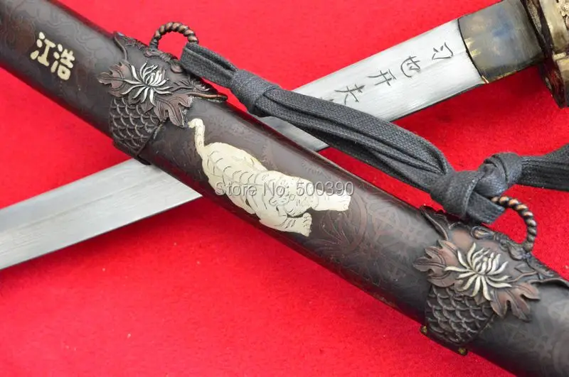 W2200 японская фотобумага с лезвием из дамасской стали|scabbard|scabbard sword |