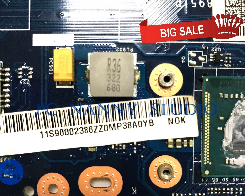 ПК Няня для LENOVO Ideapad S400 материнская плата VIUS3 VIUS4 I5 3337U 11S90002386 LA 8951P DDR3