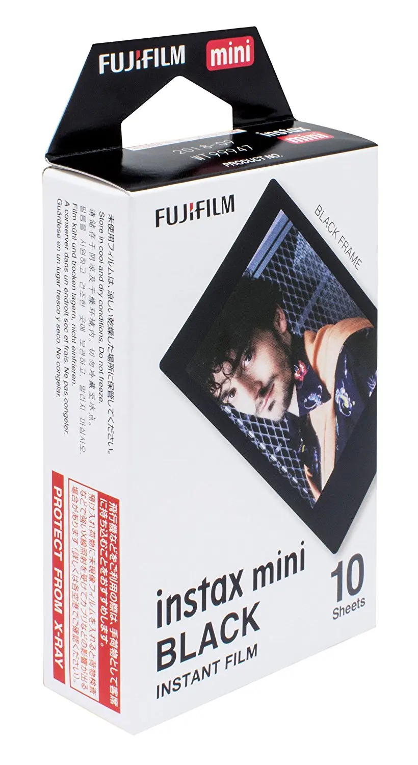 10 листов оригинальная мгновенная пленка Fuji Fujifilm Instax Mini 9 8 Black для мгновенной