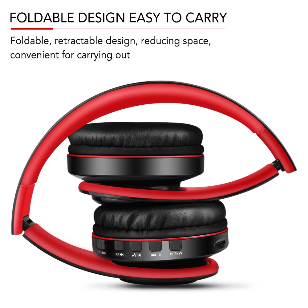 SAZ-414 Bluetooth наушники спортивные светящиеся крутые Беспроводные с микрофоном для