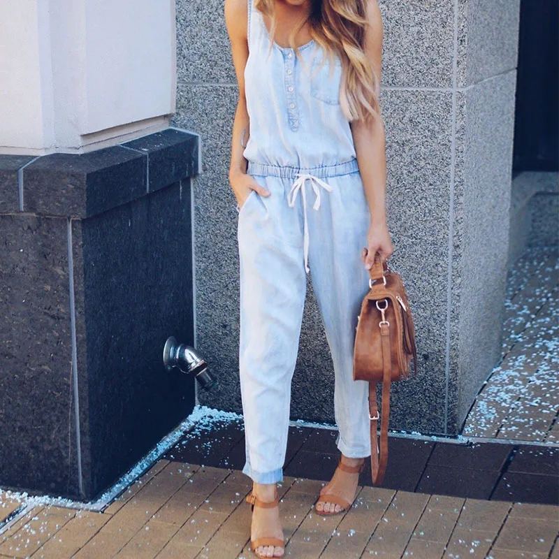 2018 г. Лидер продаж список Повседневная Дамы кнопка с круглым вырезом без рукавов