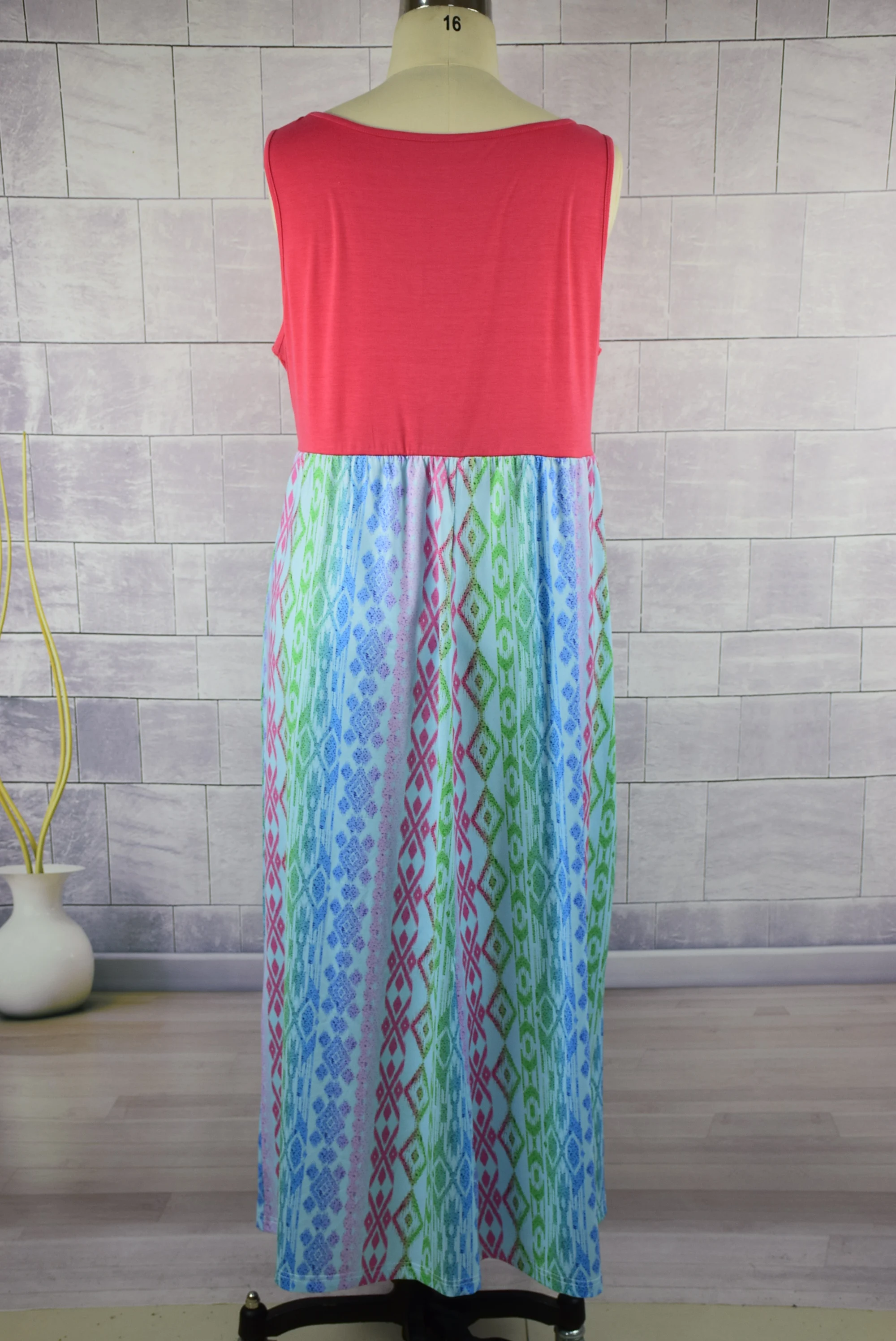 Женское богемное платье большого размера летнее макси Xxxl Xxxxl Xxxxxl Sukienki Vestidos Verano