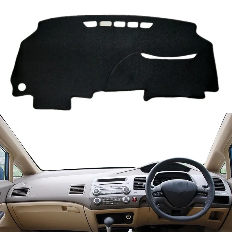 

For Honda Civic 2006 2007 2008 2009 2010 2011 Car Dashboard Cover Mat Pad Dash Sun Shade Instrument Protector Carpet Accessories