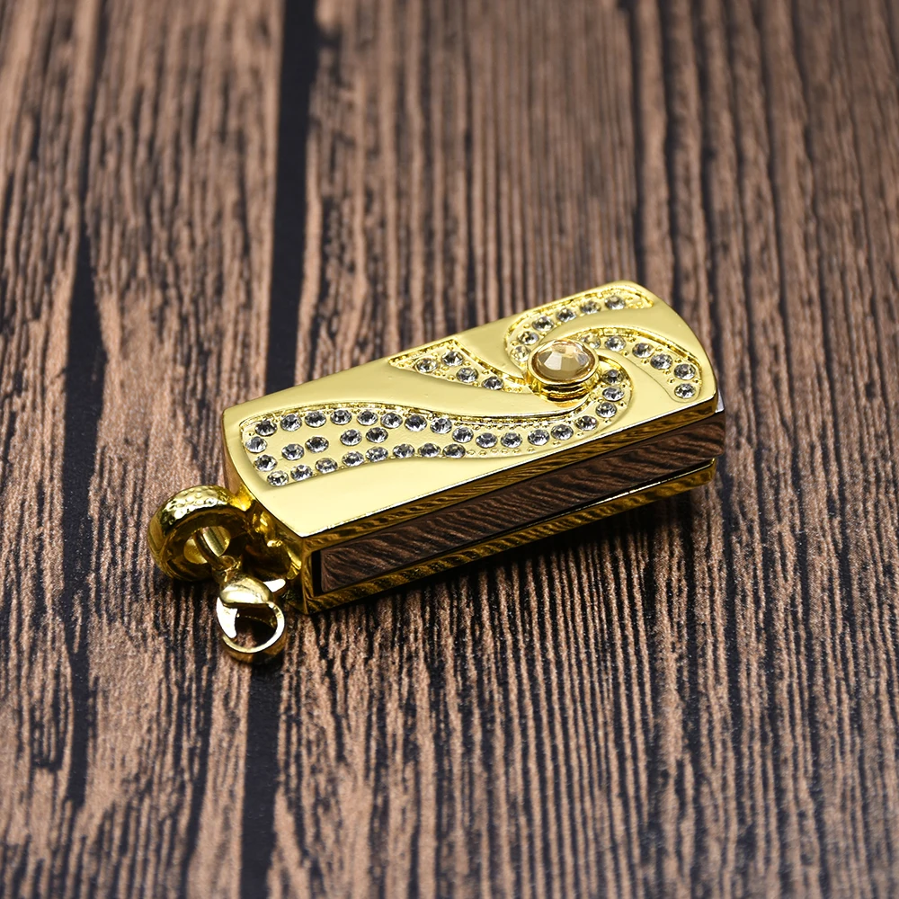 Золотой Серебряный usb флеш накопитель черный металлический Флешка 4 ГБ 8 16 32 64 128