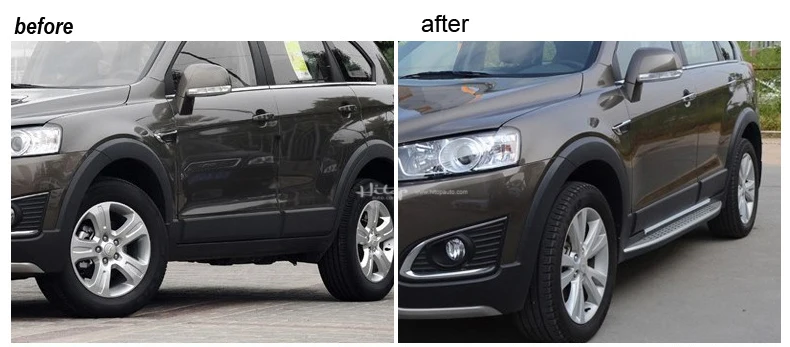 Новое поступление для Chevrolet Captiva Беговая доска боковая ступня для ног 2008- год, топ Завод, высокое качество, в Азию