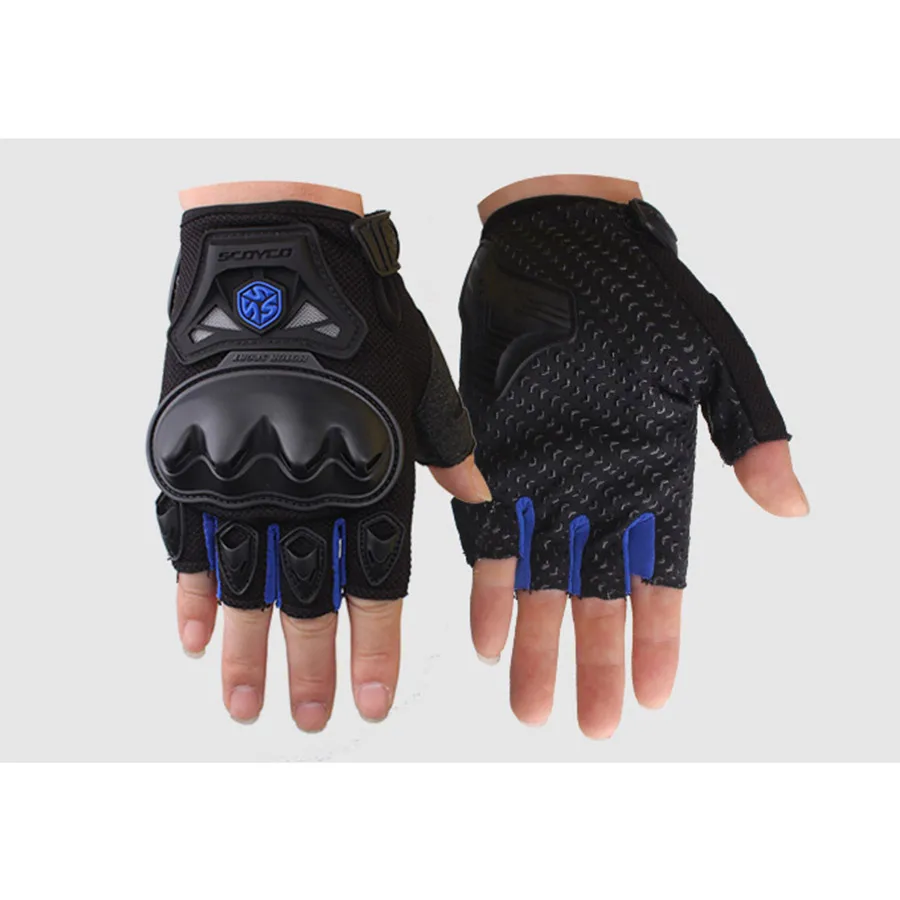 MC29D Blue gloves Перчатки SCOYCO moto rcycle дышащие перчатки для грязного велосипеда Guantes de moto защитные перчатки для рук для moto rcycle - Цвет: MC29D Blue gloves
