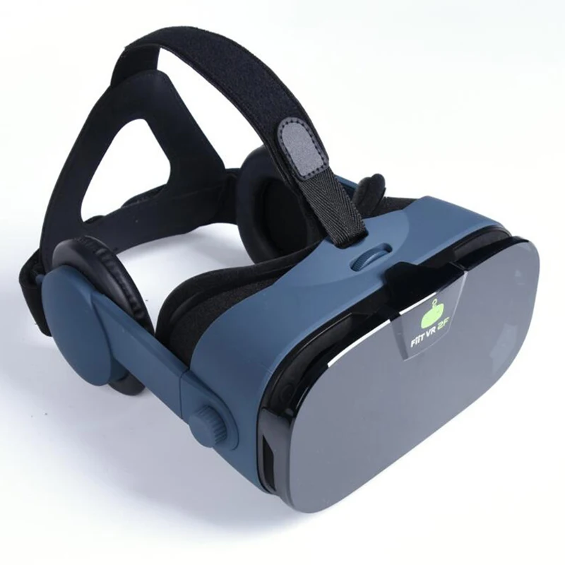 FiiT VR 2F VR виртуальной реальности 3D очки стереонаушники+ смарт Bluetooth беспроводной пульт дистанционного управления геймпад для 4,0-6,3 дюймов