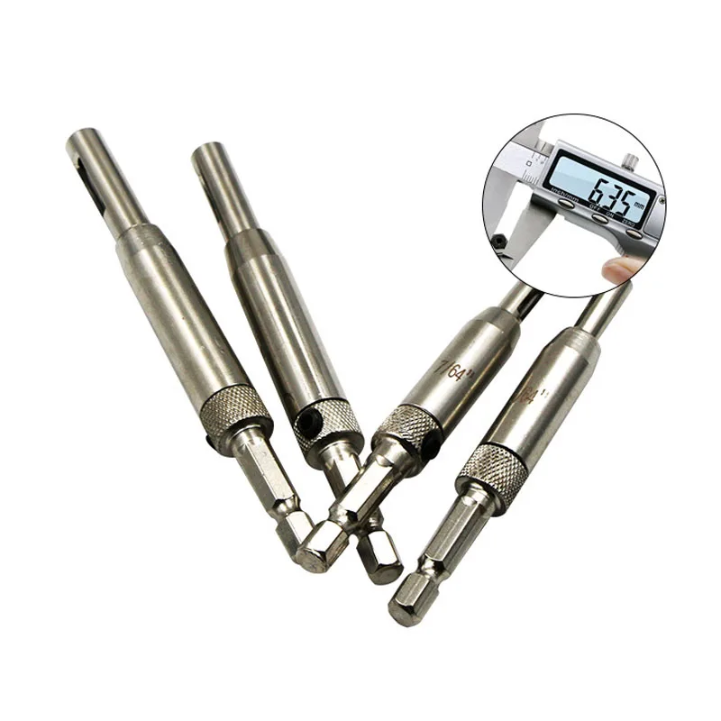 HSS Самоцентрирующийся шарнир центр шестигранные сверла дверный шкаф