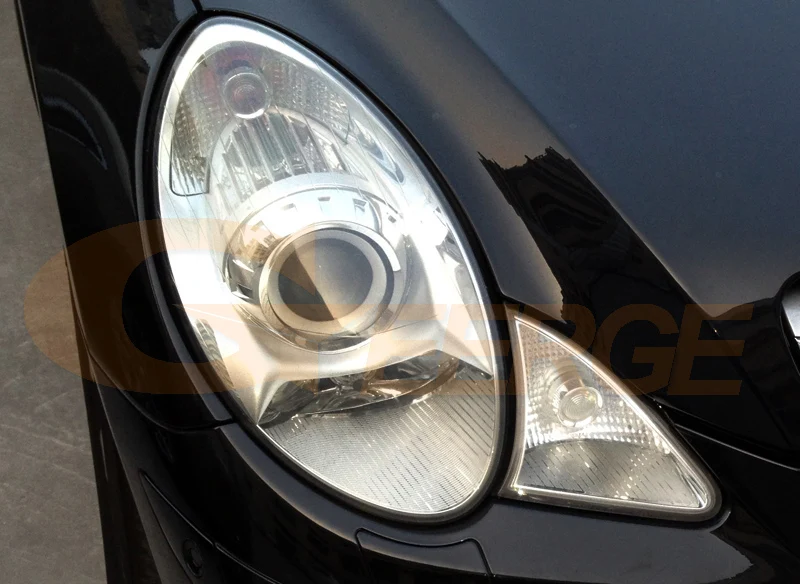 Для Mercedes Benz W251 R320 R350 R500 R63 2006-2010 ксенон отличное Ультра яркое освещение smd led Ангельские глазки комплект