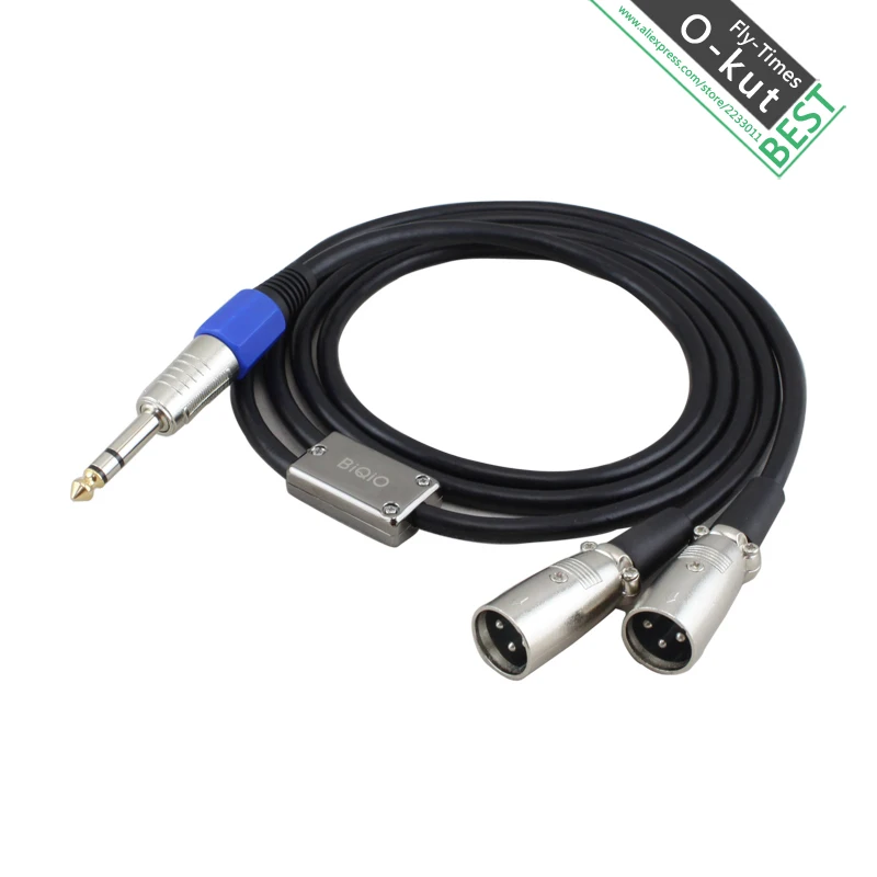 Okut один 6.35 мм Мужской два XLR 3.5 см 3 ppin male Jack 1/4 &quot6.35 женские подключите