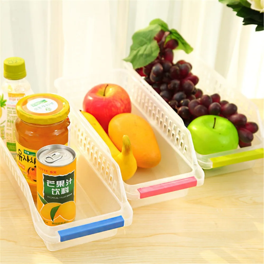 Новинка простые ящики для хранения разделительный слой холодильника Креативные