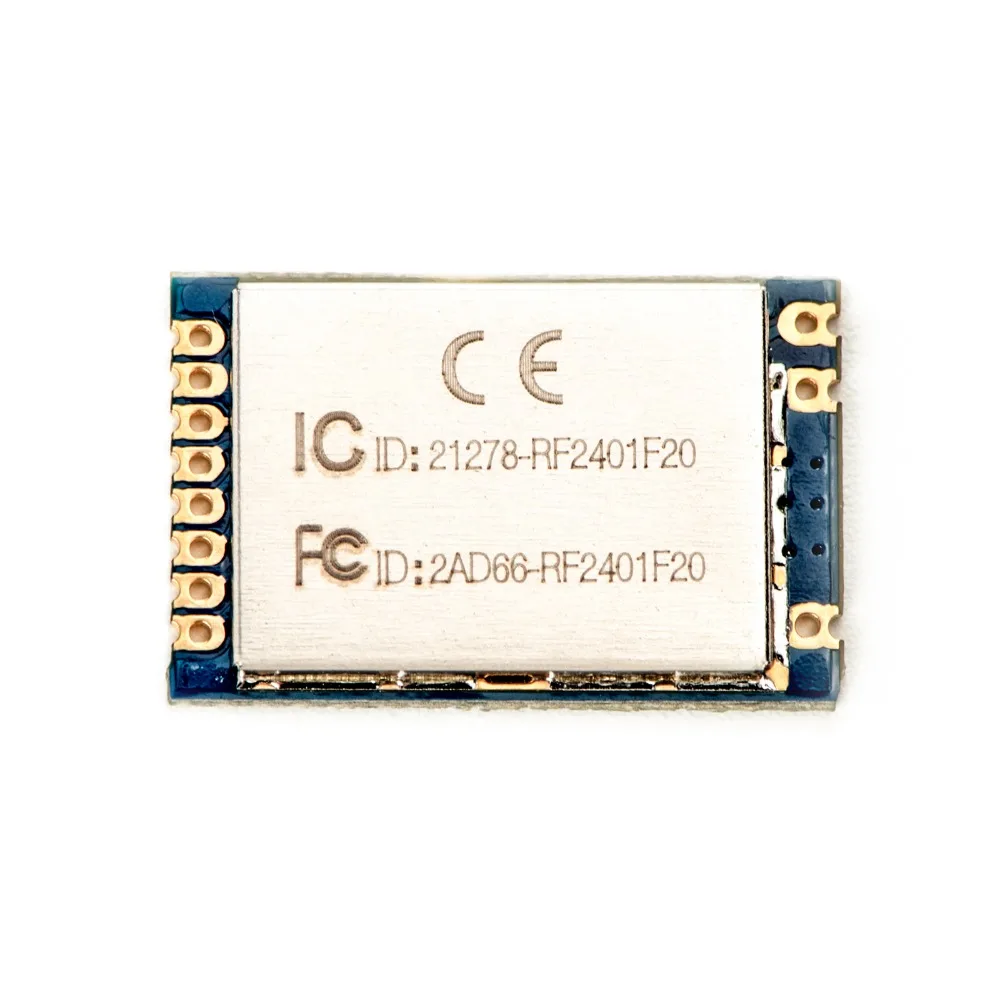 Модуль беспроводного приемопередатчика NiceRF 2 4G RF2401F20 100 мВт 500 м шт. чип NRF24L01 с