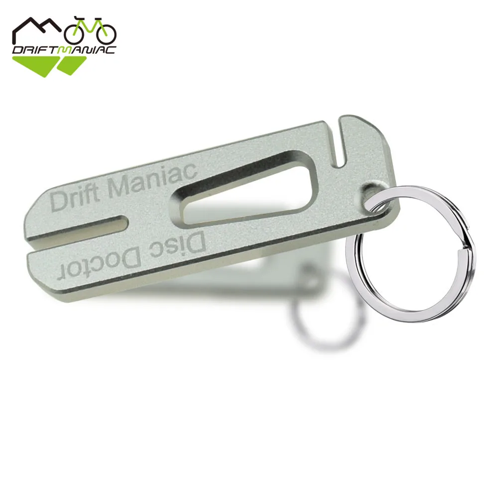 Silver DRIFT MANIAC велосипедный дисковый тормоз ротор инструмент для чистки MTB велосипед диск ремонтные инструменты Bikepacking на открытом воздухе - Цвет: Silver