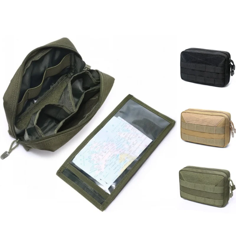CQC Military Mini Tactical Molle Admin Pouch Utility EDC Medical Pouches Outdoor Camping Hiking Hunting Accessories Waist Bags military molle admin pouch tactical multi medical kit bag utility tool belt edc pouch for camping hiking hunting 2018