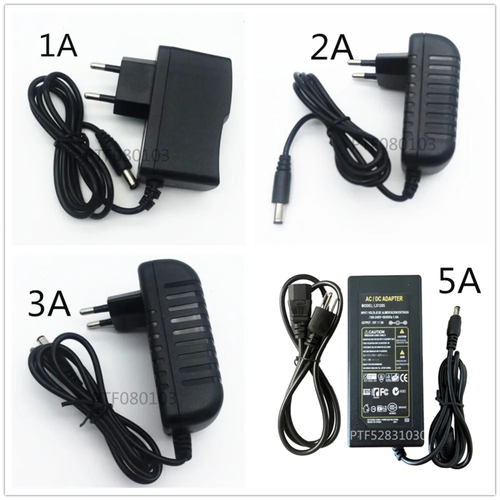 Светодиодный Питание адаптер DC5V / DC12V DC24V 1A 2A 3A 5A 7A 8A 10A для светодиодный полосы