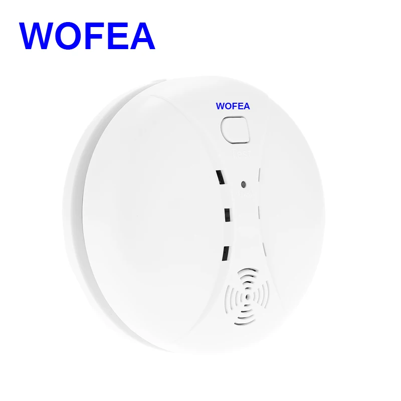 Wofea Новый высокое качество охранных системы 433 315 мГц беспроводной детекторы дыма