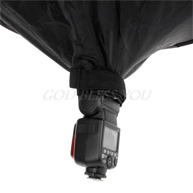 Универсальный 44 см круглый студийный софтбокс для вспышки Speedlite рассеиватель Отражатель ремень для камеры sony Yongnuo