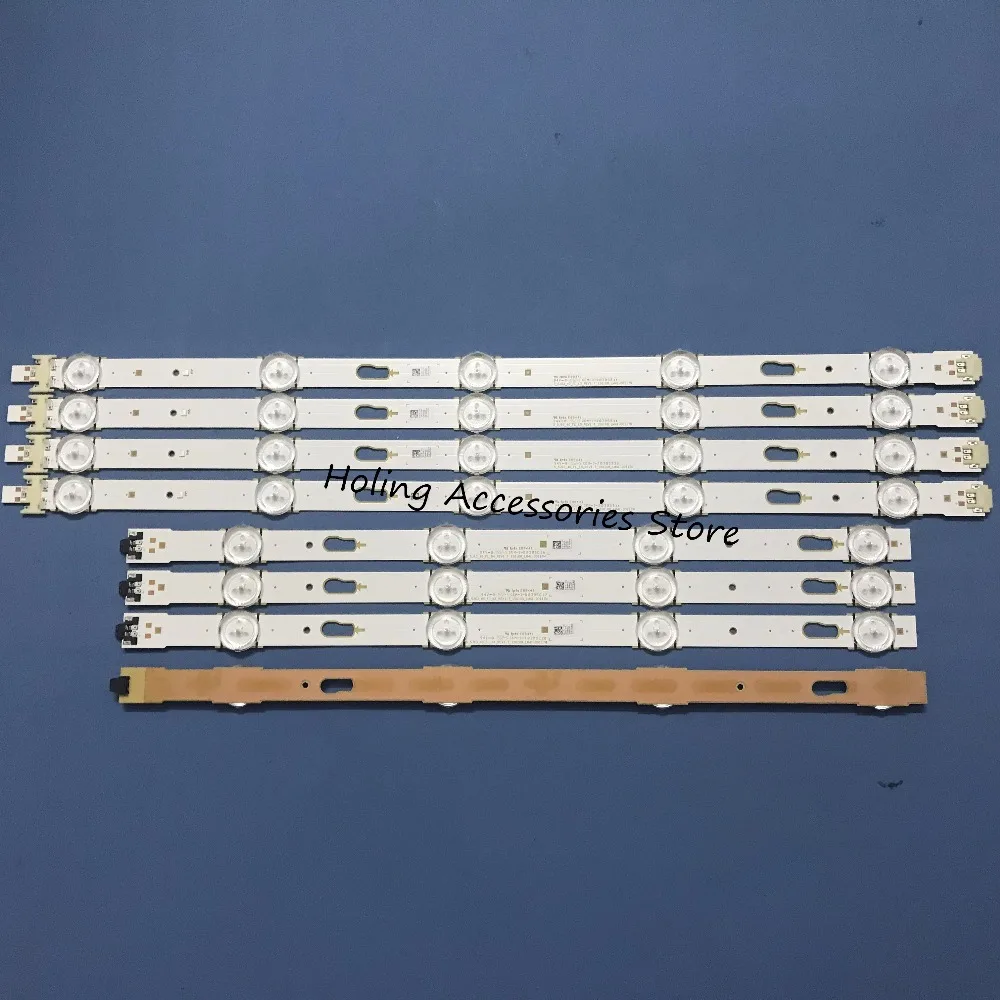 Новинка 100% Светодиодная лента для подсветки 813 мм 9 светодиодов SamSung Un40j6500 UE40J6370 40