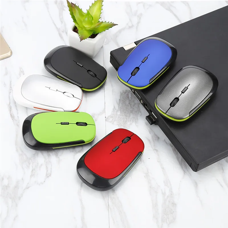 Оптовая продажа 2 4G беспроводная мышь USB 0 приемник профессиональная оптическая s