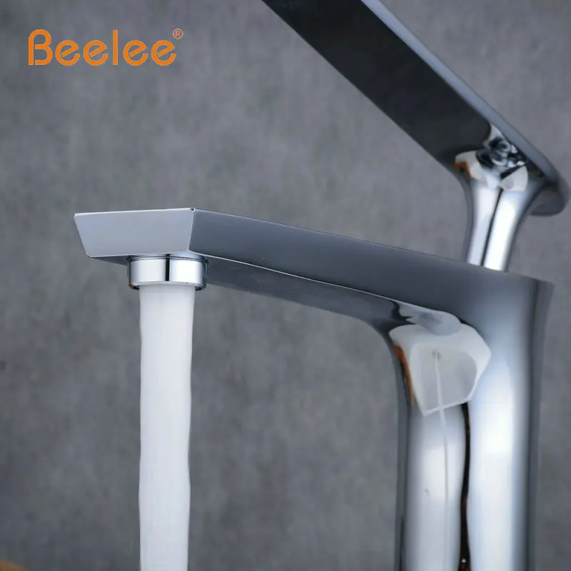 Beelee классический стиль латунный Смеситель для раковины кран горячей и холодной