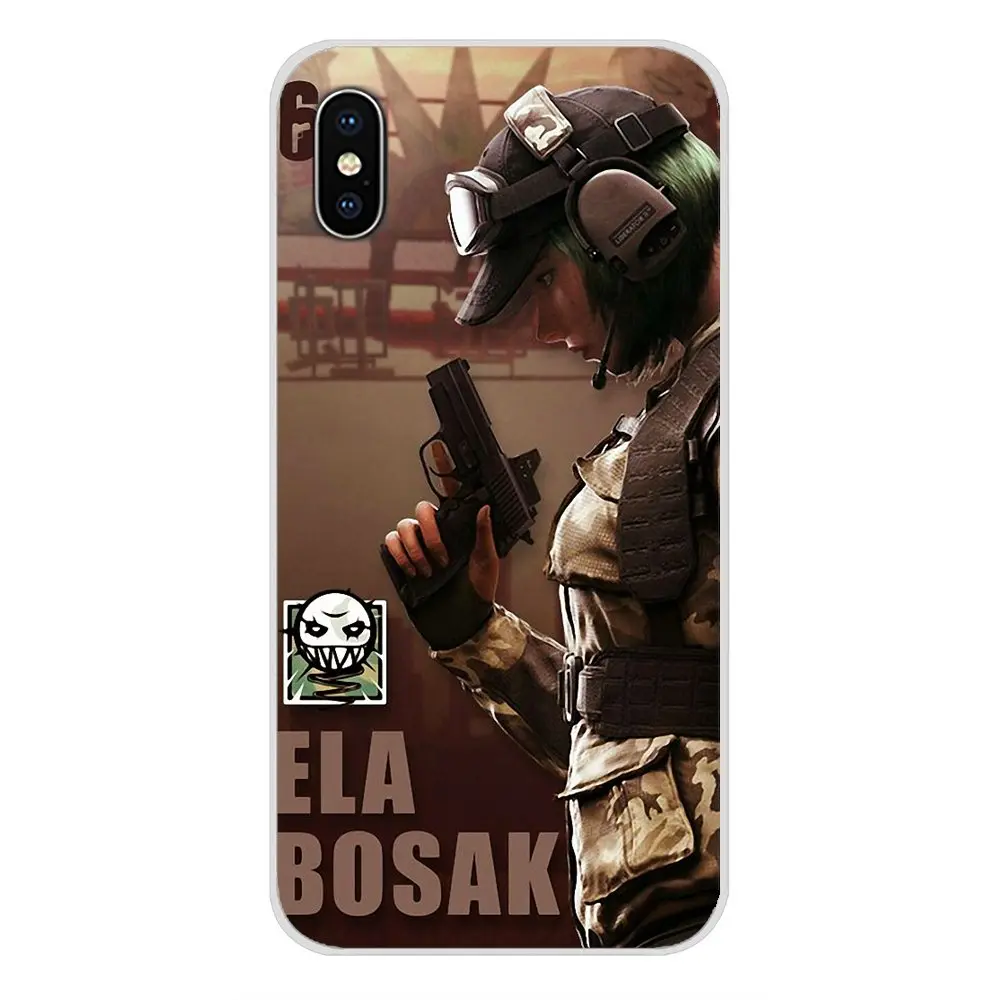Аксессуары чехлы для телефонов Apple iPhone X XR XS MAX 4 4S 5 5S 5C SE 6 6S 7 8 Plus ipod touch rainbow six siege |