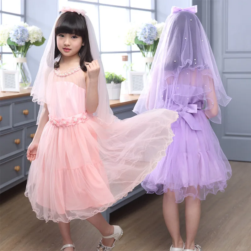 Детские платья для девочек лето 2019 детская одежда с цветами вечерние ринки и