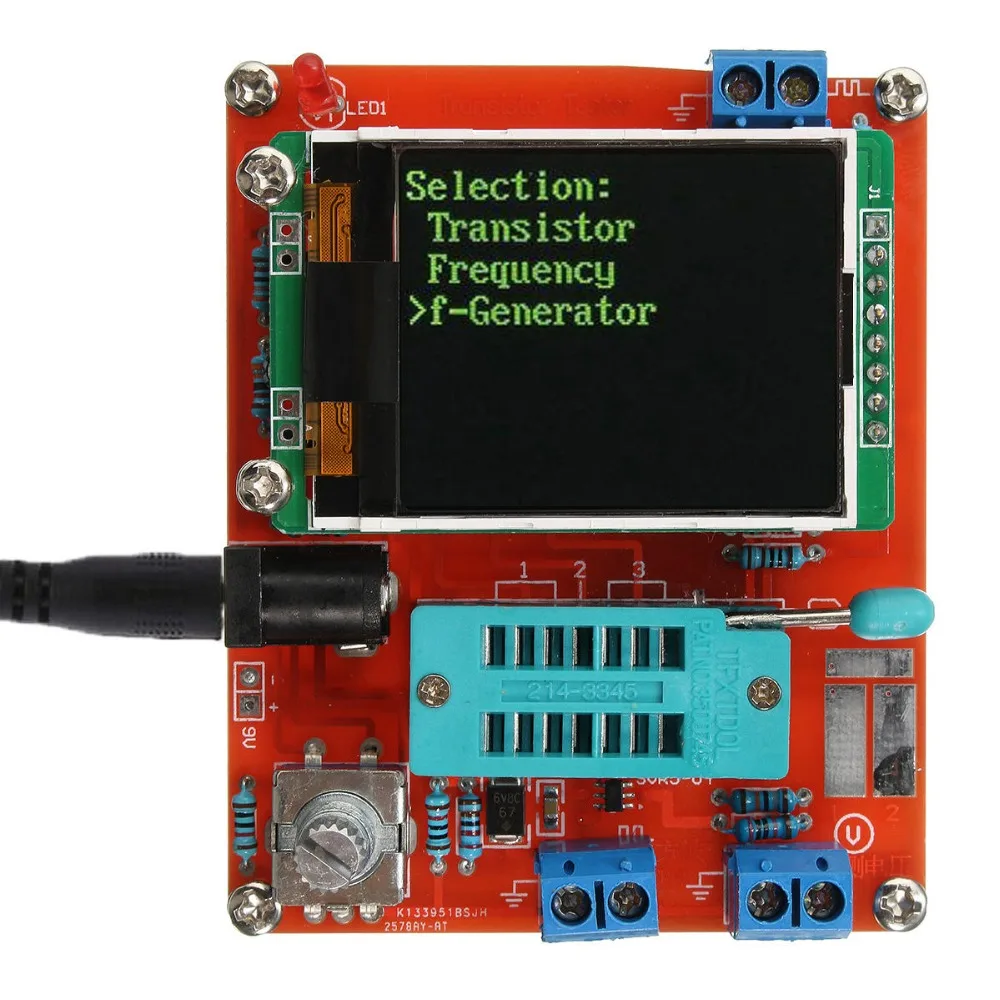Тестер транзисторов LCR ESR meter PWM Square wave|Аксессуары для MP3 плееров и усилителей| |