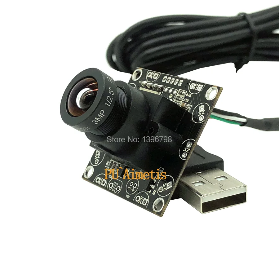 USB веб камера видеонаблюдения 720P HD 3 Мп 6 мм объектив USB2.0 модуль камеры|camera