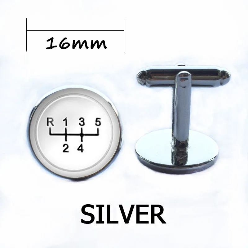 Hight Quality Gear Stick Cufflinks Silver Color Cars Transmission Retro CuffLinks Mens Wedding Event Accessories Shift Gift | Украшения и