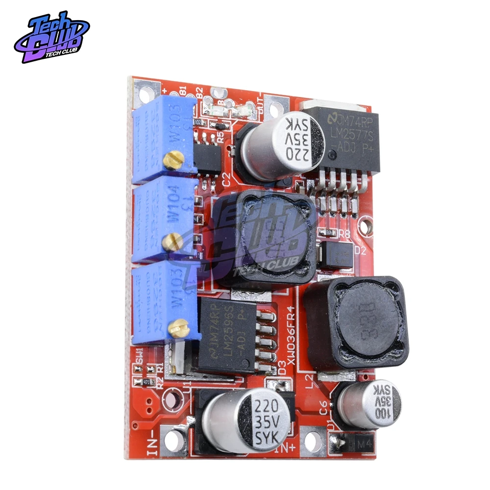 LM6019 DC-DC шаг вверх-вниз модуль автоматического солнечных панелей Boost бак