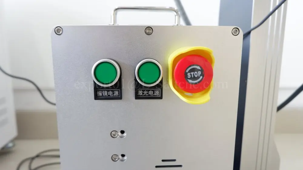 Автоматическая машина для письма 30 Вт волоконная лазерная маркировочная