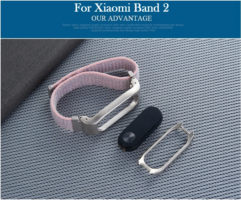 Для Xiaomi mi 4 3 ремешок на запястье нейлоновые полосы Спорт mi band 3 браслет для Xiaomi mi band 2 ремешок на запястье