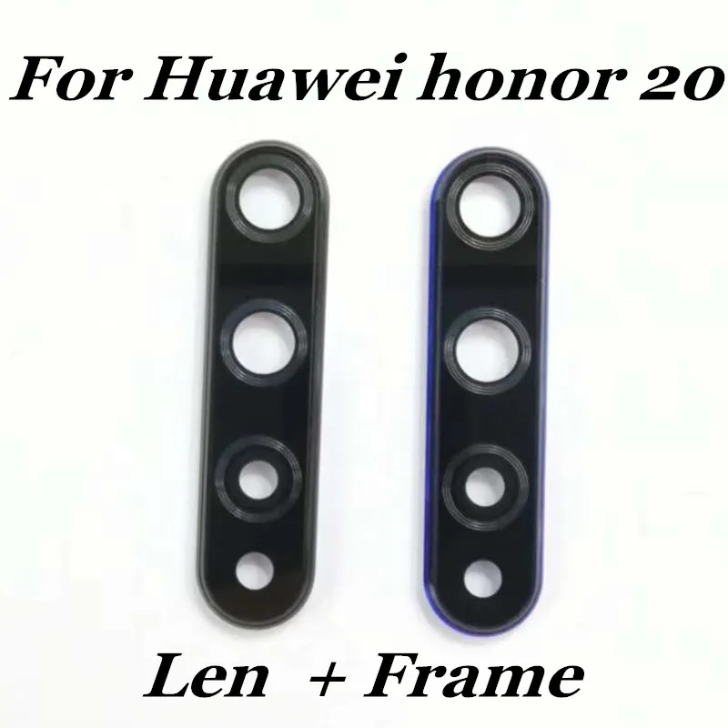 MIXUEWEIQI задний объектив камеры стеклянная крышка с рамкой держатель для huawei honor 20 запасные части