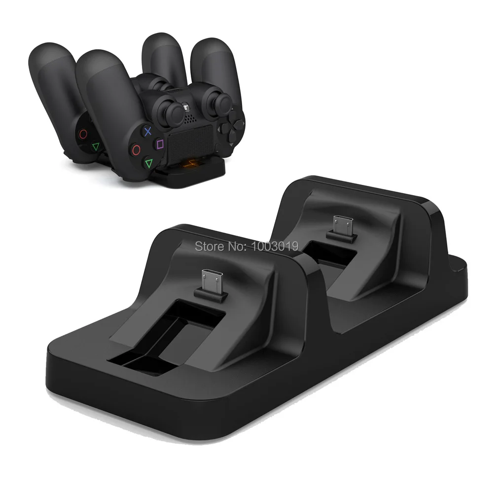 5 в 1 PS4/SLIM/PRO двойной контроллер Зарядное устройство Док-станция игра наушники и диски подставка для хранения Micro usb зарядный кабель для sony PS4