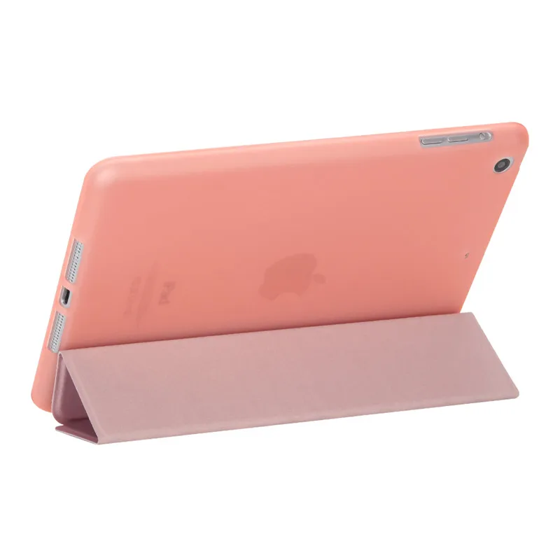 Новый ультра тонкий чехол для iPad 2018 9 7 2017 силиконовый мягкий из искусственной