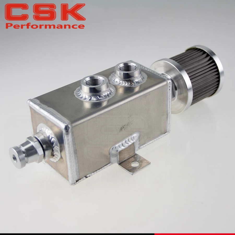 1 л Универсальный Высокий Поток Воздушного Фильтра озадаченное масло поймать