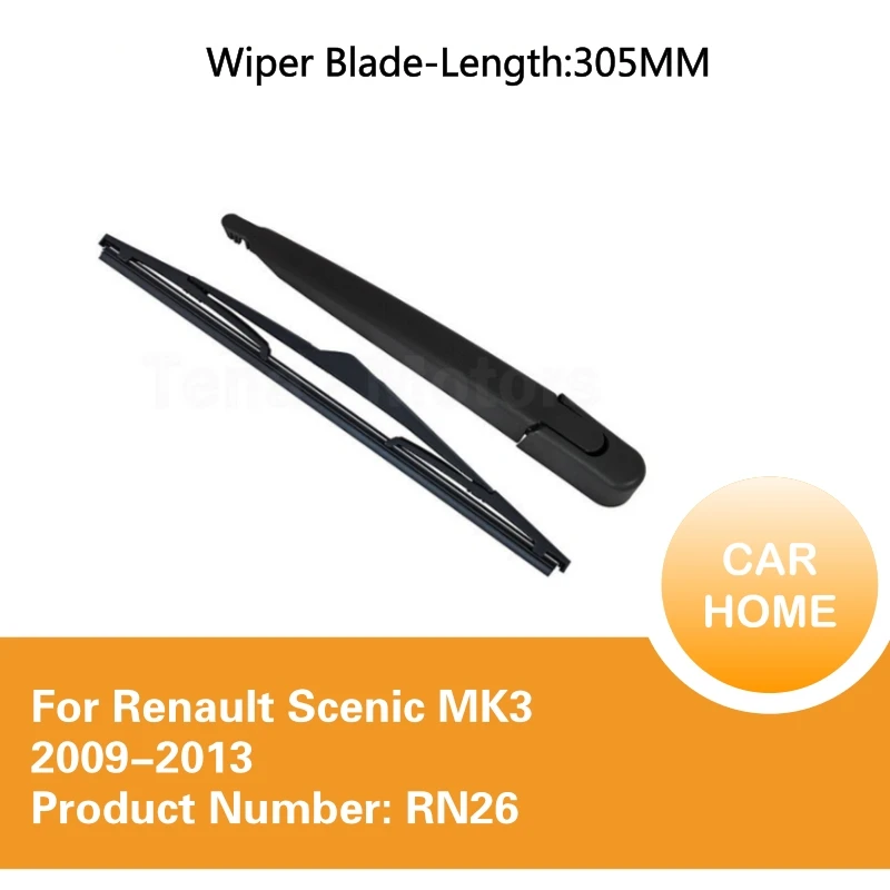 For Renault Scenic MK3 2009-2013 Rear Windshield Window Wiper Arm + Blade Set New | Автомобили и мотоциклы